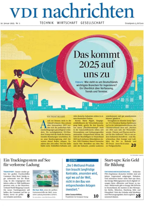 Cover of VDI Nachrichten