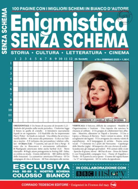 Cover of Enigmistica Senza Schema