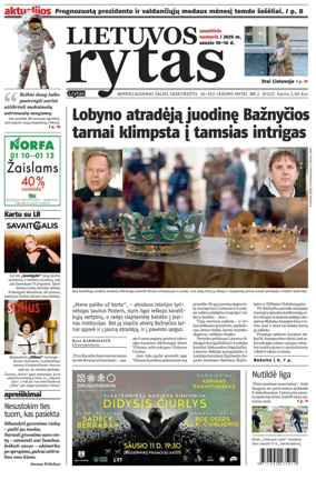 Cover of Lietuvos Rytas