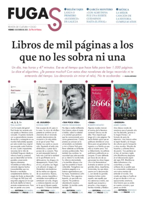 Cover of La Voz de Galicia (Carballo) - Fugas