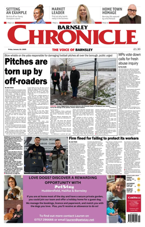 Cover of Barnsley Chronicle