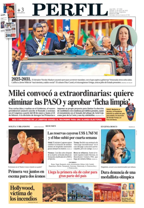 Cover of Perfil (Sabado)