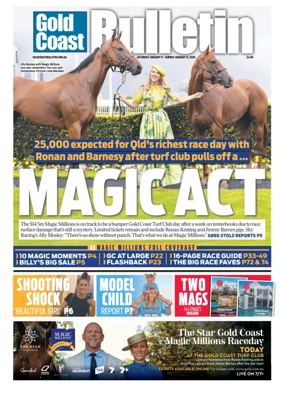 Cover of Weekend Gold Coast Bulletin