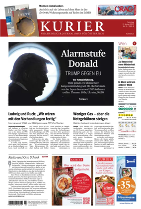 Cover of Kurier (Samstag)