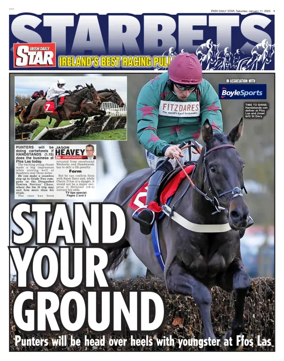 Cover of Irish Daily Star - Starbets
