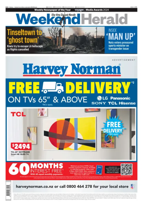 Cover of Weekend Herald