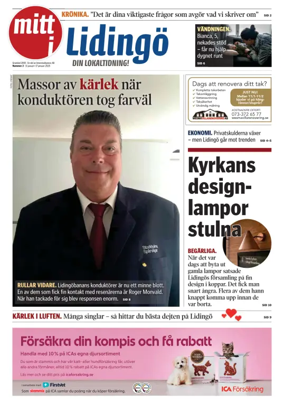 Cover of Mitt i Lidingö