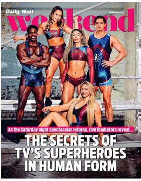 Cover of Daily Mail Weekend Magazine