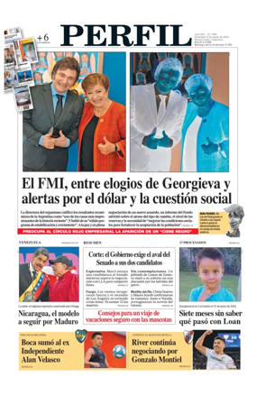 Cover of Perfil (Domingo)