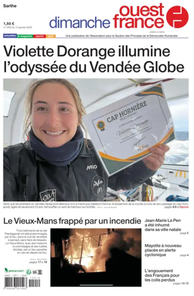 Cover of Dimanche Ouest France (Sarthe)