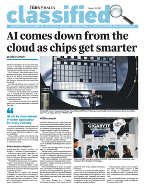 Cover of The Sunday Times of Malta - Classified