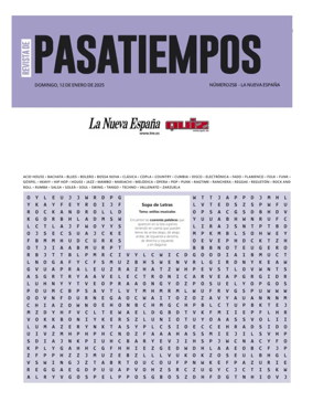 Cover of Pasatiempos | La Nueva España