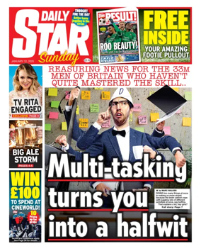 Cover of Daily Star Sunday