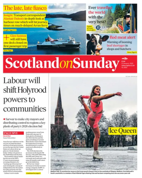Cover of Scotland on Sunday