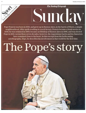 Cover of Sunday 