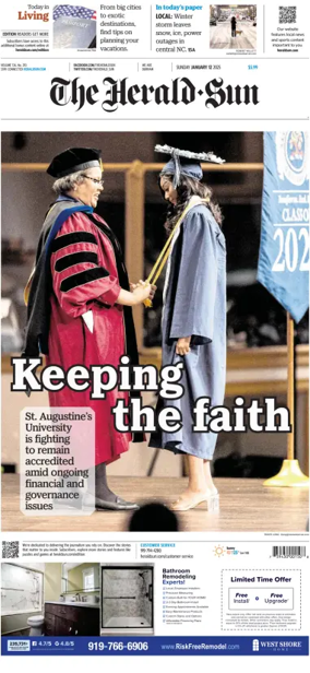Cover of The Herald-Sun (Sunday)