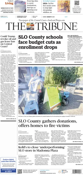 Cover of The Tribune (SLO) (Sunday)