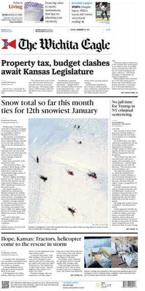 Cover of The Wichita Eagle (Sunday)