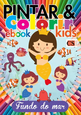 Cover of Pintar e Colorir Kids