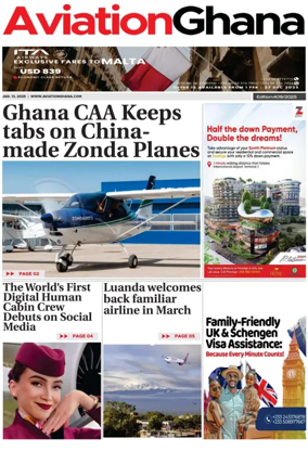 Cover of Aviation Ghana