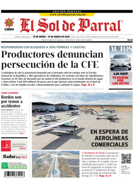 Cover of El Sol de Parral