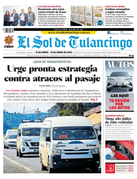 Cover of El Sol de Tulancingo