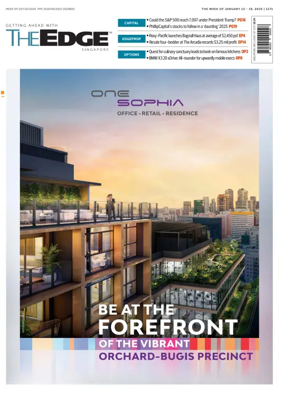 Cover of The Edge Singapore