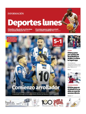 Cover of Deporte Lunes