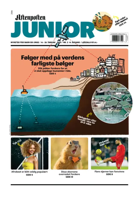 Cover of Aftenposten Junior