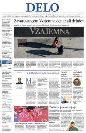 Cover of Delo (Slovenia)