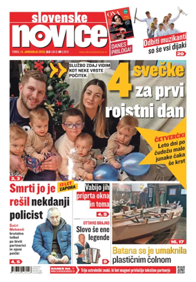 Cover of Slovenske Novice