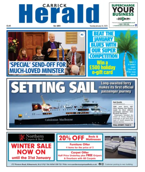 Cover of Carrick Herald
