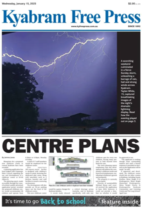 Cover of Kyabram Free Press