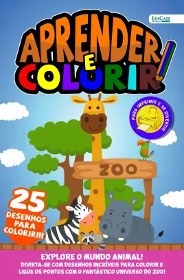 Cover of Aprender e Colorir