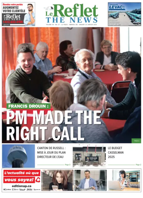 Cover of Le Reflet (The News)