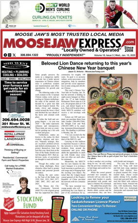 Cover of Moose Jaw Express.com