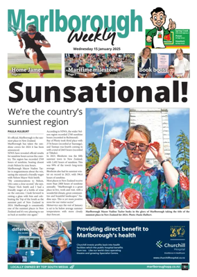 Cover of Marlborough Weekly