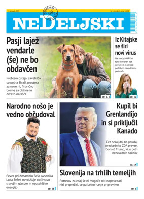 Cover of Nedeljski Dnevnik