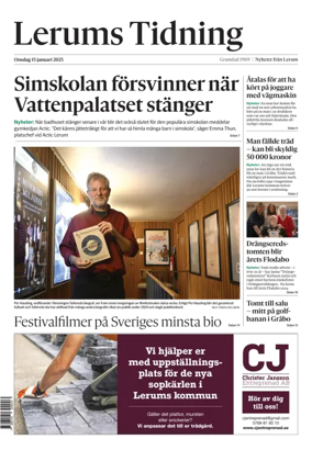 Cover of Lerums Tidning