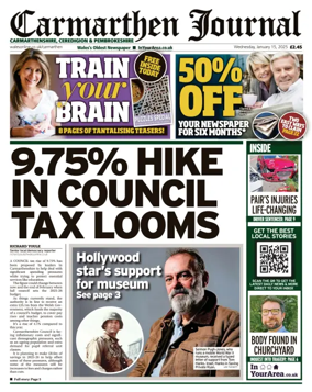 Cover of Carmarthen Journal