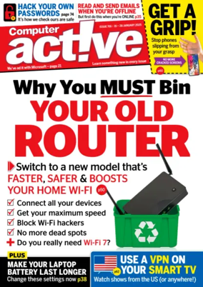 Cover of Computer Active (UK)