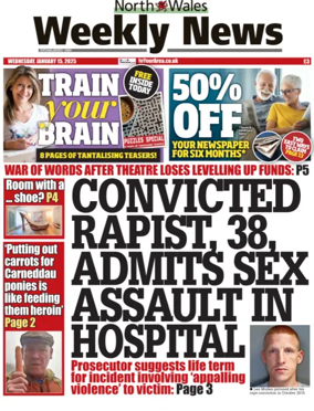 Cover of North Wales Weekly News