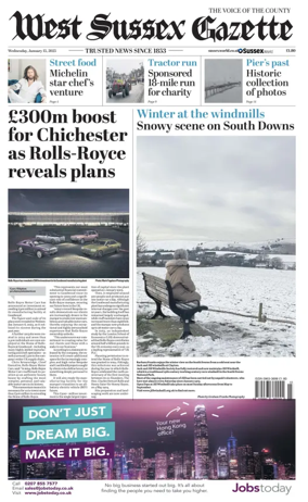 Cover of West Sussex Gazette