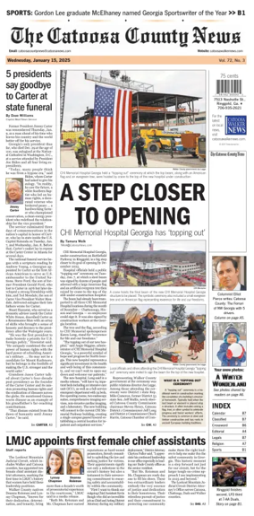 Cover of The Catoosa County News