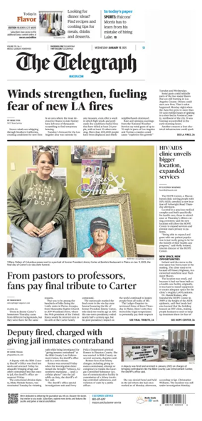 Cover of The Telegraph (Macon)