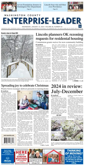 Cover of Washington County Enterprise-Leader