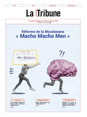 Cover of La Nouvelle Tribune