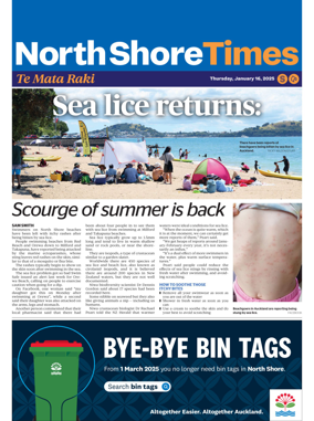 Cover of North Shore Times