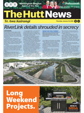 Cover of The Hutt News