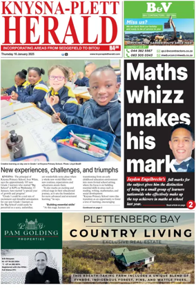 Cover of Knysna-Plett Herald